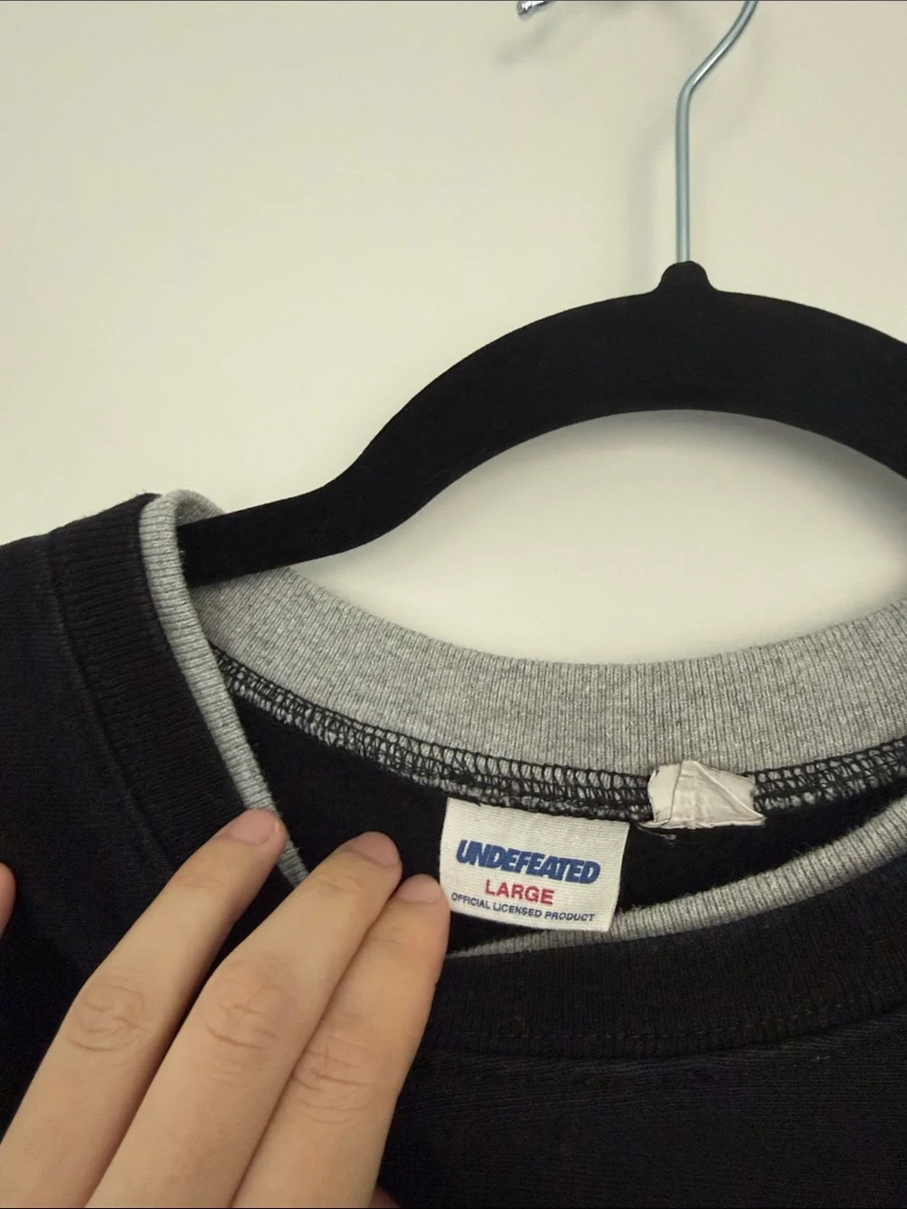 Undefeated Black Crewneck Sweatshirt